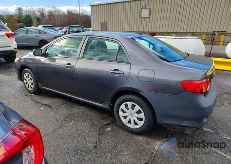 2010 Toyota Corolla Base from USA, damaged, VIN 2T1BU4EE3AC373582